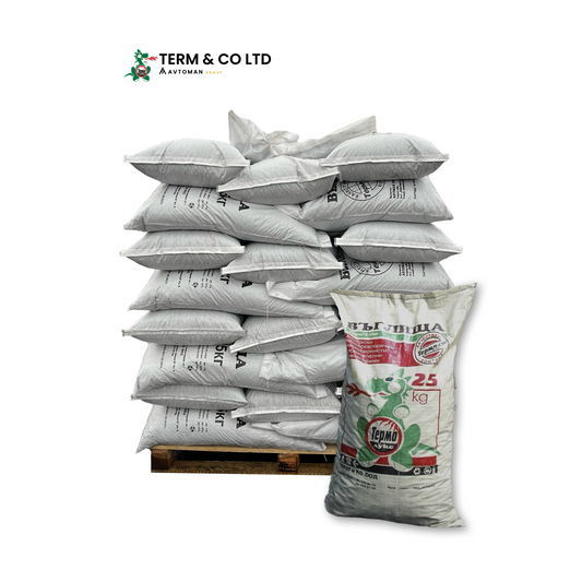 "Антрацитни въглища" пакетирани 6-20мм.,20-60мм. в чували по 25 килограма и на Палетът.