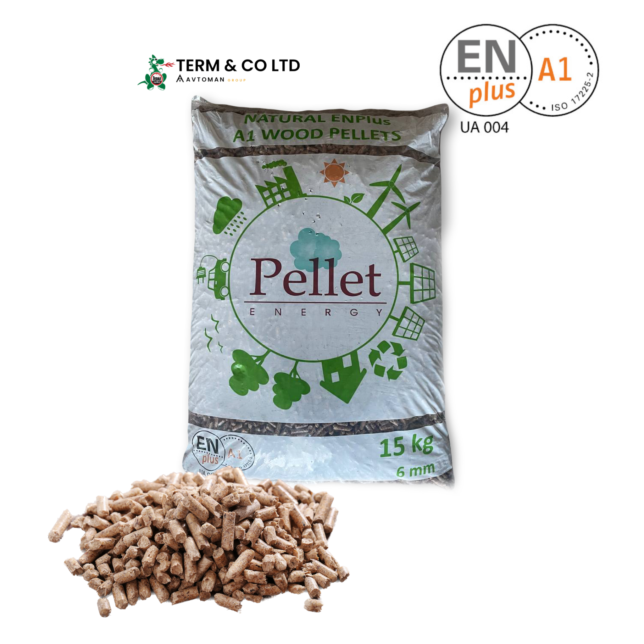 BGreen ENplus A1 wood pellets 15 kg – OVMANE
